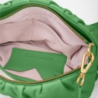 Umhängetasche / Clutch Soft Volume Lina Silky Leather Emerald Green, Farbe: grün/oliv, Marke: Les Visionnaires, EAN: 4262371043550, Abmessungen in cm: 28x14x4, Bild 3 von 4