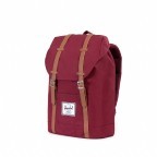 Rucksack Retreat Volumen 18 Liter Windsor Wine Tan Synthetic, Farbe: rot/weinrot, Marke: Herschel, EAN: 0828432065288, Bild 3 von 5