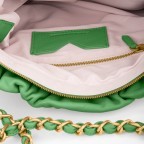 Beuteltasche Soft Volume Louanne Silky Leather Emerald Green, Farbe: grün/oliv, Marke: Les Visionnaires, EAN: 4262371043895, Abmessungen in cm: 36x37x7, Bild 3 von 4