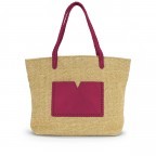 Tasche Canvas Nea Hot Pink, Farbe: rosa/pink, Marke: Les Visionnaires, EAN: 4262371044687, Abmessungen in cm: 50x30x25, Bild 1 von 4