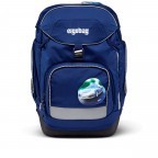 Schulranzen Pack Set 6-teilig BlaulichtBär, Farbe: blau/petrol, Marke: Ergobag, EAN: 4057081176731, Abmessungen in cm: 28x40x25, Bild 2 von 6