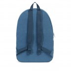 Rucksack Cotton Canvas Volumen 24,5 Liter Navy, Farbe: blau/petrol, Marke: Herschel, EAN: 0828432091409, Abmessungen in cm: 30x47x15, Bild 4 von 4