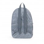 Rucksack Packable Daypack Raven Crosshatch, Farbe: grau, Marke: Herschel, EAN: 0828432091881, Abmessungen in cm: 32x45x14, Bild 3 von 4