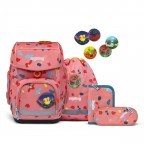 Schulranzen Cubo Set 5-teilig ZitronenfaltBär, Farbe: rosa/pink, Marke: Ergobag, EAN: 4057081151578, Abmessungen in cm: 28x40x25, Bild 1 von 6