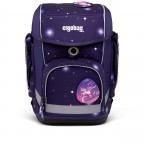 Schulranzen Cubo Galaxy Glow Set 5-teilig Bärgasus, Farbe: flieder/lila, Marke: Ergobag, EAN: 4057081153213, Abmessungen in cm: 28x40x25, Bild 2 von 7