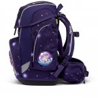 Schulranzen Cubo Galaxy Glow Set 5-teilig Bärgasus, Farbe: flieder/lila, Marke: Ergobag, EAN: 4057081153213, Abmessungen in cm: 28x40x25, Bild 3 von 7