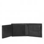 Geldbörse Crosstown Trifold Black, Farbe: schwarz, Marke: BOSS, EAN: 4021417679975, Abmessungen in cm: 12x9x2, Bild 3 von 4