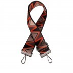 Schulterriemen Dreieck Silberkarabiner Orange, Farbe: orange, Marke: Hausfelder Manufaktur, EAN: 4065646013315, Bild 1 von 2