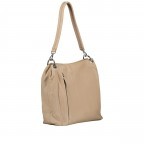 Beuteltasche Taupe, Farbe: taupe/khaki, Marke: Hausfelder Manufaktur, EAN: 4065646011014, Abmessungen in cm: 26.5x27x12.5, Bild 2 von 7