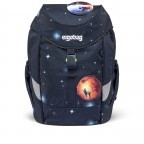Kinderrucksack Mini Galaxy Glow KoBärnikus, Farbe: blau/petrol, Marke: Ergobag, EAN: 4057081197705, Abmessungen in cm: 22x35x22, Bild 2 von 9