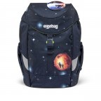 Kinderrucksack Mini Galaxy Glow KoBärnikus, Farbe: blau/petrol, Marke: Ergobag, EAN: 4057081179510, Abmessungen in cm: 22x35x22, Bild 2 von 7