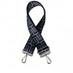 Schulterriemen Borde Silberkarabiner Hellblau, Farbe: blau/petrol, Marke: Hausfelder Manufaktur, EAN: 4065646018556, Bild 1 von 2