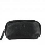 Etui / Mäppchen Nappa Schwarz, Farbe: schwarz, Marke: Hausfelder Manufaktur, EAN: 4065646011212, Abmessungen in cm: 17x9x3, Bild 1 von 4