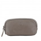 Etui / Mäppchen Nappa Grau, Farbe: grau, Marke: Hausfelder Manufaktur, EAN: 4065646011199, Abmessungen in cm: 17x9x3, Bild 1 von 4