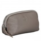 Etui / Mäppchen Nappa Grau, Farbe: grau, Marke: Hausfelder Manufaktur, EAN: 4065646011199, Abmessungen in cm: 17x9x3, Bild 2 von 4