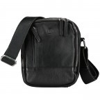 Umhängetasche Black, Farbe: schwarz, Marke: Hausfelder Manufaktur, EAN: 4065646011922, Abmessungen in cm: 19x21x10, Bild 1 von 6
