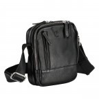 Umhängetasche Black, Farbe: schwarz, Marke: Hausfelder Manufaktur, EAN: 4065646011922, Abmessungen in cm: 19x21x10, Bild 2 von 6