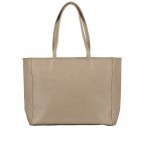 Shopper Taupe, Farbe: taupe/khaki, Marke: Hausfelder Manufaktur, EAN: 4065646011397, Abmessungen in cm: 36x30x14, Bild 1 von 5