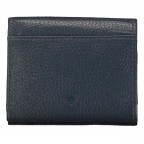 Geldbörse mit RFID-Schutz Dunkelblau, Farbe: blau/petrol, Marke: Hausfelder Manufaktur, EAN: 4065646011830, Abmessungen in cm: 10.3x8.7x1.7, Bild 3 von 5