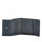 Geldbörse mit RFID-Schutz Dunkelblau, Farbe: blau/petrol, Marke: Hausfelder Manufaktur, EAN: 4065646011830, Abmessungen in cm: 10.3x8.7x1.7, Bild 5 von 5