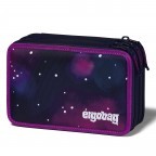 Stifteetui Maxi Mäppchen Super Glow Set 40-teilig Bärlaxy, Farbe: blau/petrol, Marke: Ergobag, EAN: 4057081200177, Abmessungen in cm: 20.5x13.5x6.5, Bild 1 von 5