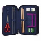 Stifteetui Maxi Mäppchen Super Glow Set 40-teilig Bärlaxy, Farbe: blau/petrol, Marke: Ergobag, EAN: 4057081200177, Abmessungen in cm: 20.5x13.5x6.5, Bild 3 von 5