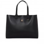 Handtasche Iconic Tote Solid Black, Farbe: schwarz, Marke: Tommy Hilfiger, EAN: 8720642494266, Abmessungen in cm: 42x31.5x14, Bild 2 von 6