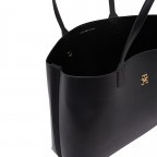 Handtasche Iconic Tote Solid Black, Farbe: schwarz, Marke: Tommy Hilfiger, EAN: 8720642494266, Abmessungen in cm: 42x31.5x14, Bild 5 von 6
