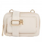 Umhängetasche Iconic Camera Bag Feather White, Farbe: beige, Marke: Tommy Hilfiger, EAN: 8720642479249, Abmessungen in cm: 18.5x12.5x9.5, Bild 1 von 5