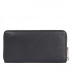 Geldbörse Iconic Large Zip around Wallet AW0AW14326.BDS Black, Farbe: schwarz, Marke: Tommy Hilfiger, EAN: 8720642478563, Abmessungen in cm: 20x11x3, Bild 2 von 3