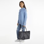 Handtasche Iconic Tote Bag Space Blue, Farbe: blau/petrol, Marke: Tommy Hilfiger, EAN: 8720642485264, Abmessungen in cm: 50x32x14, Bild 4 von 6