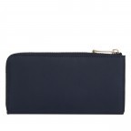 Geldbörse Flow Large Wallet Zip Around Solid Space Blue, Farbe: blau/petrol, Marke: Tommy Hilfiger, EAN: 8720642476460, Abmessungen in cm: 19x10.5x2, Bild 2 von 3