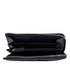Geldbörse Flow Large Wallet Zip Around Solid Space Blue, Farbe: blau/petrol, Marke: Tommy Hilfiger, EAN: 8720642476460, Abmessungen in cm: 19x10.5x2, Bild 3 von 3