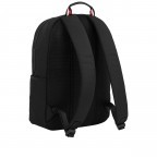 Rucksack Horizon mit Laptopfach 15 Zoll Black, Farbe: schwarz, Marke: Tommy Hilfiger, EAN: 8720642479768, Abmessungen in cm: 30x45x15, Bild 2 von 5