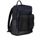 Rucksack Business Commuter Tech Backpack Space Blue, Farbe: blau/petrol, Marke: Tommy Hilfiger, EAN: 8720642662016, Abmessungen in cm: 31x41x16, Bild 2 von 6