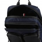 Rucksack Business Commuter Tech Backpack Space Blue, Farbe: blau/petrol, Marke: Tommy Hilfiger, EAN: 8720642662016, Abmessungen in cm: 31x41x16, Bild 6 von 6