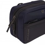 Kulturbeutel City Commuter Washbag Space Blue, Farbe: blau/petrol, Marke: Tommy Hilfiger, EAN: 8720642662276, Abmessungen in cm: 22x15x8, Bild 4 von 4