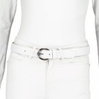 Gürtel Fashion Bundweite 95 CM White, Farbe: weiß, Marke: AIGNER, EAN: 4048392394518, Bild 2 von 2