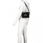Umhängetasche Luisa S Black, Farbe: schwarz, Marke: AIGNER, EAN: 4055539479625, Abmessungen in cm: 20x16x7, Bild 3 von 6