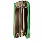 Geldbörse Laurel mit Handschlaufe Forest Logo, Farbe: grün/oliv, Marke: Guess, EAN: 0190231646624, Abmessungen in cm: 20.5x10.5x2.5, Bild 5 von 5