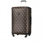 Koffer Berta 4G-Logo erweiterbar Größe L Brown Logo, Farbe: braun, Marke: Guess, EAN: 0190231670599, Abmessungen in cm: 48x76.5x31, Bild 2 von 8