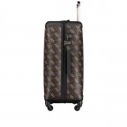 Koffer Berta 4G-Logo erweiterbar Größe L Brown Logo, Farbe: braun, Marke: Guess, EAN: 0190231670599, Abmessungen in cm: 48x76.5x31, Bild 3 von 8