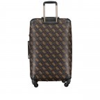 Koffer Berta 4G-Logo erweiterbar Größe L Brown Logo, Farbe: braun, Marke: Guess, EAN: 0190231670599, Abmessungen in cm: 48x76.5x31, Bild 6 von 8