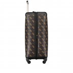 Koffer Berta 4G-Logo erweiterbar Größe L Brown Logo, Farbe: braun, Marke: Guess, EAN: 0190231670599, Abmessungen in cm: 48x76.5x31, Bild 5 von 8