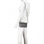 Handy- / Umhängetasche Alexie Phone-Crossbody Coal Logo, Farbe: anthrazit, Marke: Guess, EAN: 0190231666325, Abmessungen in cm: 20x12x7, Bild 4 von 6