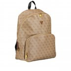 Rucksack Vezzola Smart Backpack 4g-logo mit Laptopfach 14 Zoll Beige Brown, Farbe: braun, Marke: Guess, EAN: 7621701037770, Abmessungen in cm: 30x43x15, Bild 2 von 6