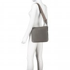 Umhängetasche Sofisticato 1.0 Jasmina MVZ Dark Grey, Farbe: grau, Marke: Joop!, EAN: 4048835098911, Abmessungen in cm: 27x26x6, Bild 4 von 7