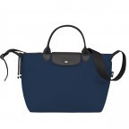 Handtasche Le Pliage Energy Handtasche M Dunkelblau, Farbe: blau/petrol, Marke: Longchamp, EAN: 3597922260652, Abmessungen in cm: 31x26x17, Bild 1 von 4