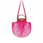 Shopper Le Pliage Filet HVH-10121 Fuchsia, Farbe: rosa/pink, Marke: Longchamp, EAN: 3597922269518, Bild 1 von 4