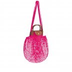 Shopper Le Pliage Filet HVH-10121 Fuchsia, Farbe: rosa/pink, Marke: Longchamp, EAN: 3597922269518, Bild 2 von 4